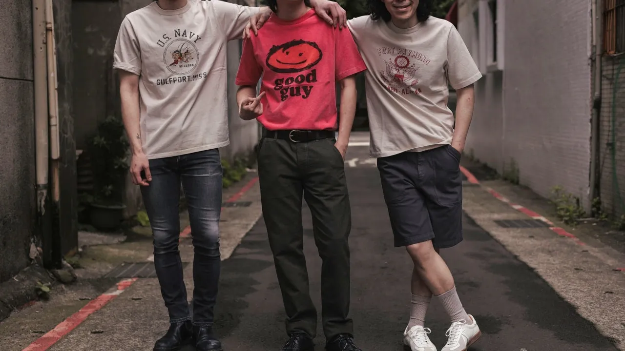 【Flea-T】Good Guy Vintage Tshirt Coral 珊瑚橘復古Good Guy圖Tee sold by Blue Beach Denim product image thumbnail 3