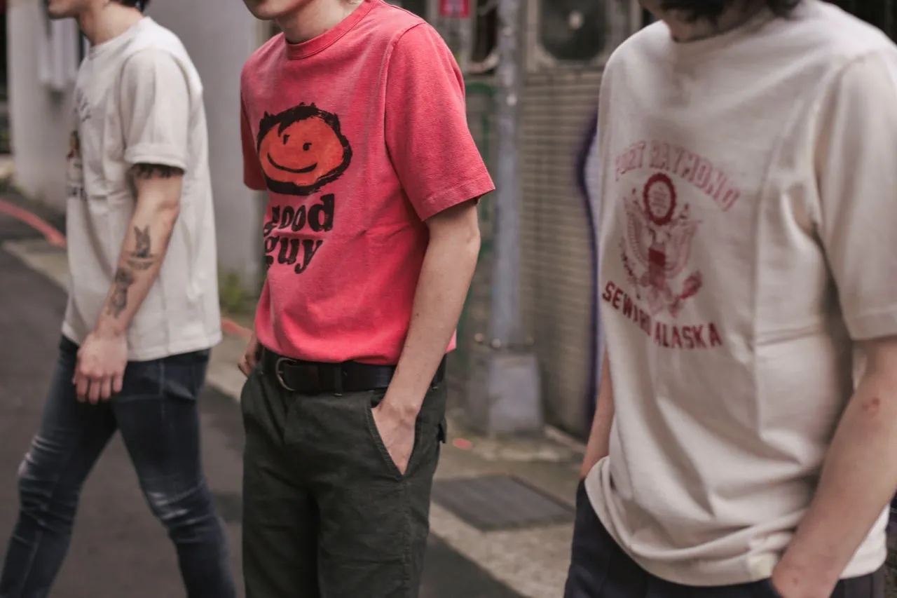 【Flea-T】Good Guy Vintage Tshirt Coral 珊瑚橘復古Good Guy圖Tee sold by Blue Beach Denim product image thumbnail 4
