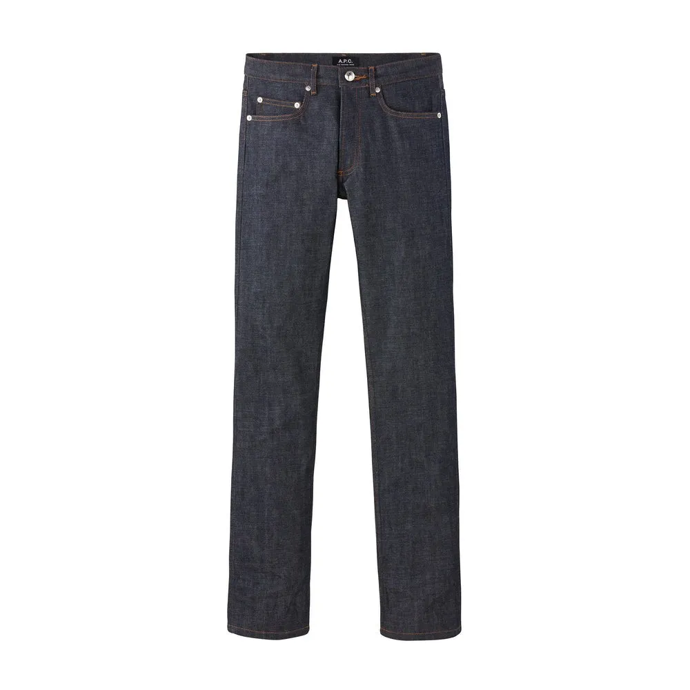 【A.P.C.】New Standard Jeans 中腰直筒旗艦赤耳極簡原色褲 sold by Blue Beach Denim