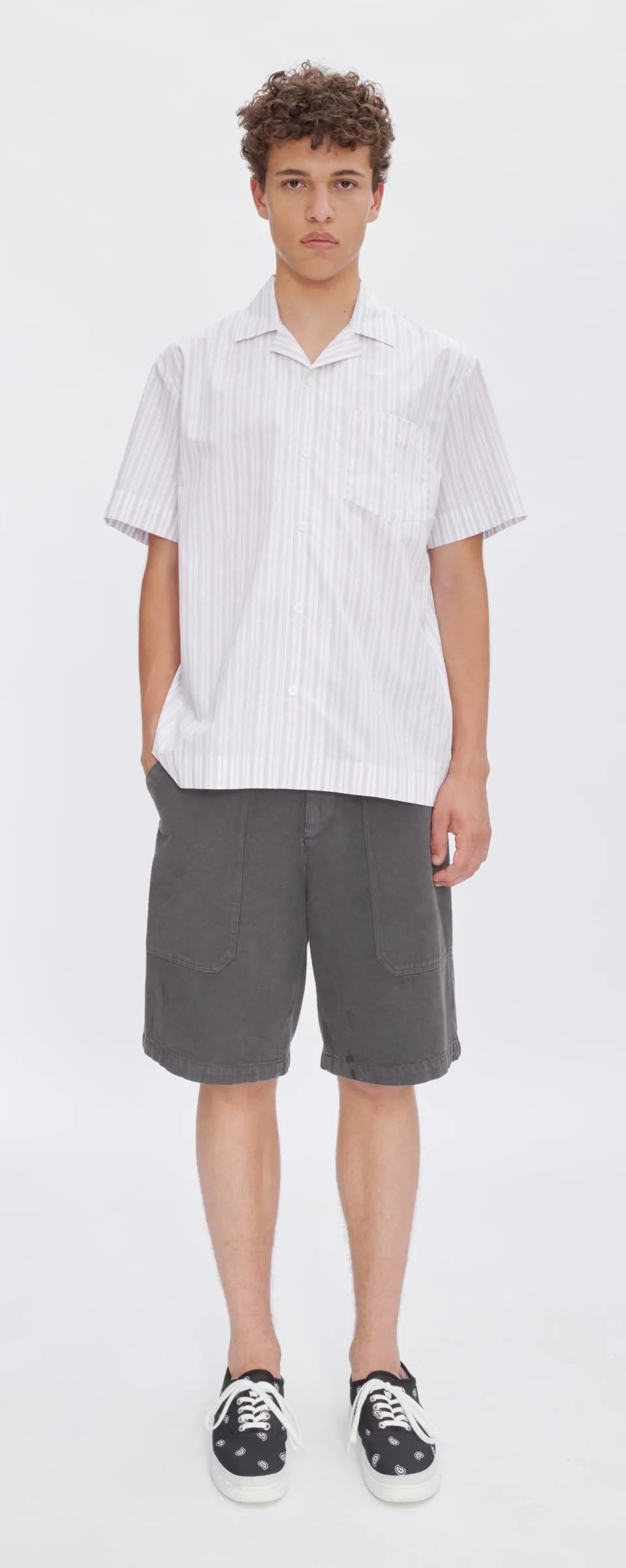 【A.P.C.】PARKER SHORT 簡約休閒軍裝短褲 sold by Blue Beach Denim product image thumbnail 2