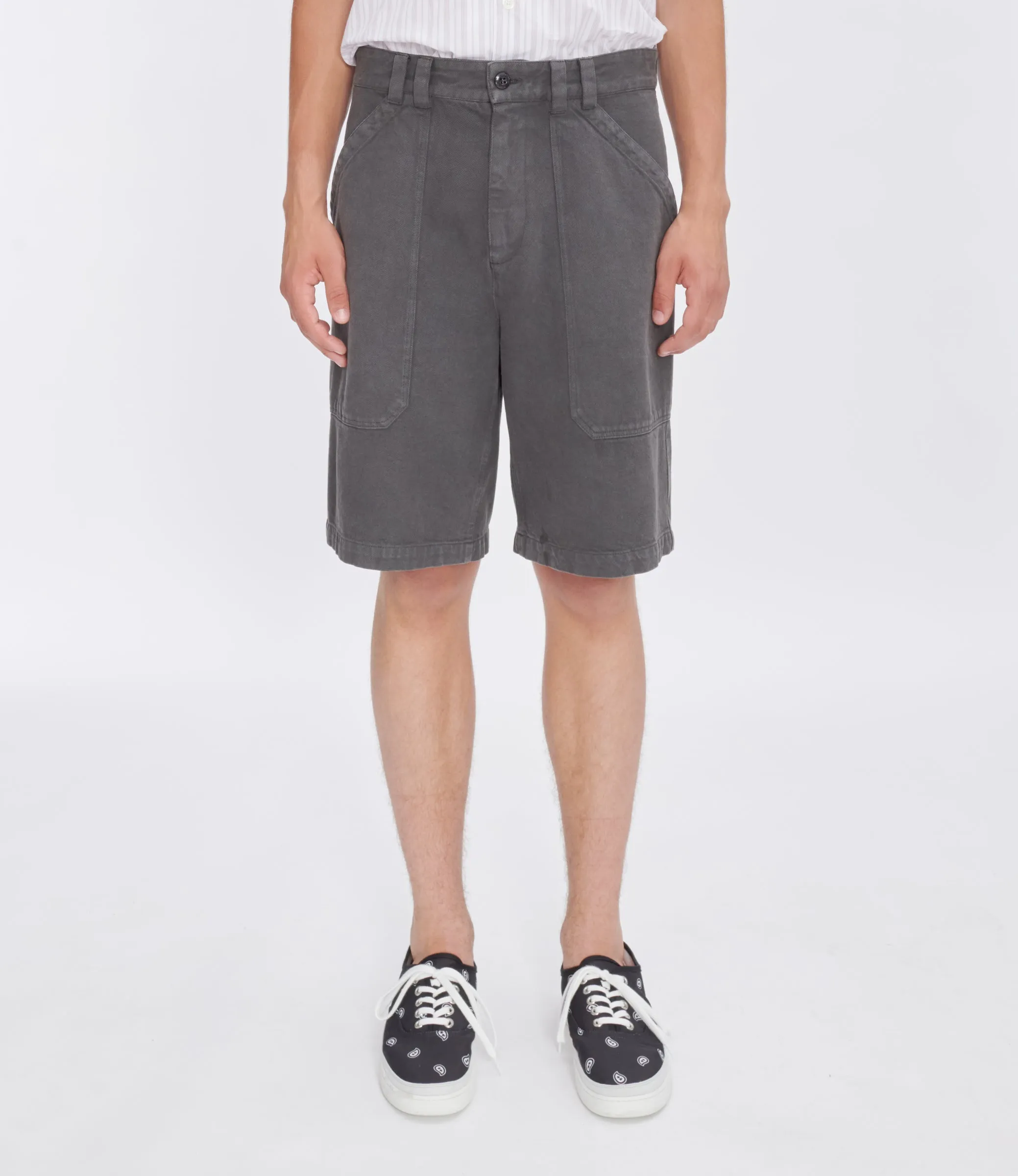 【A.P.C.】PARKER SHORT 簡約休閒軍裝短褲 sold by Blue Beach Denim product image thumbnail 4