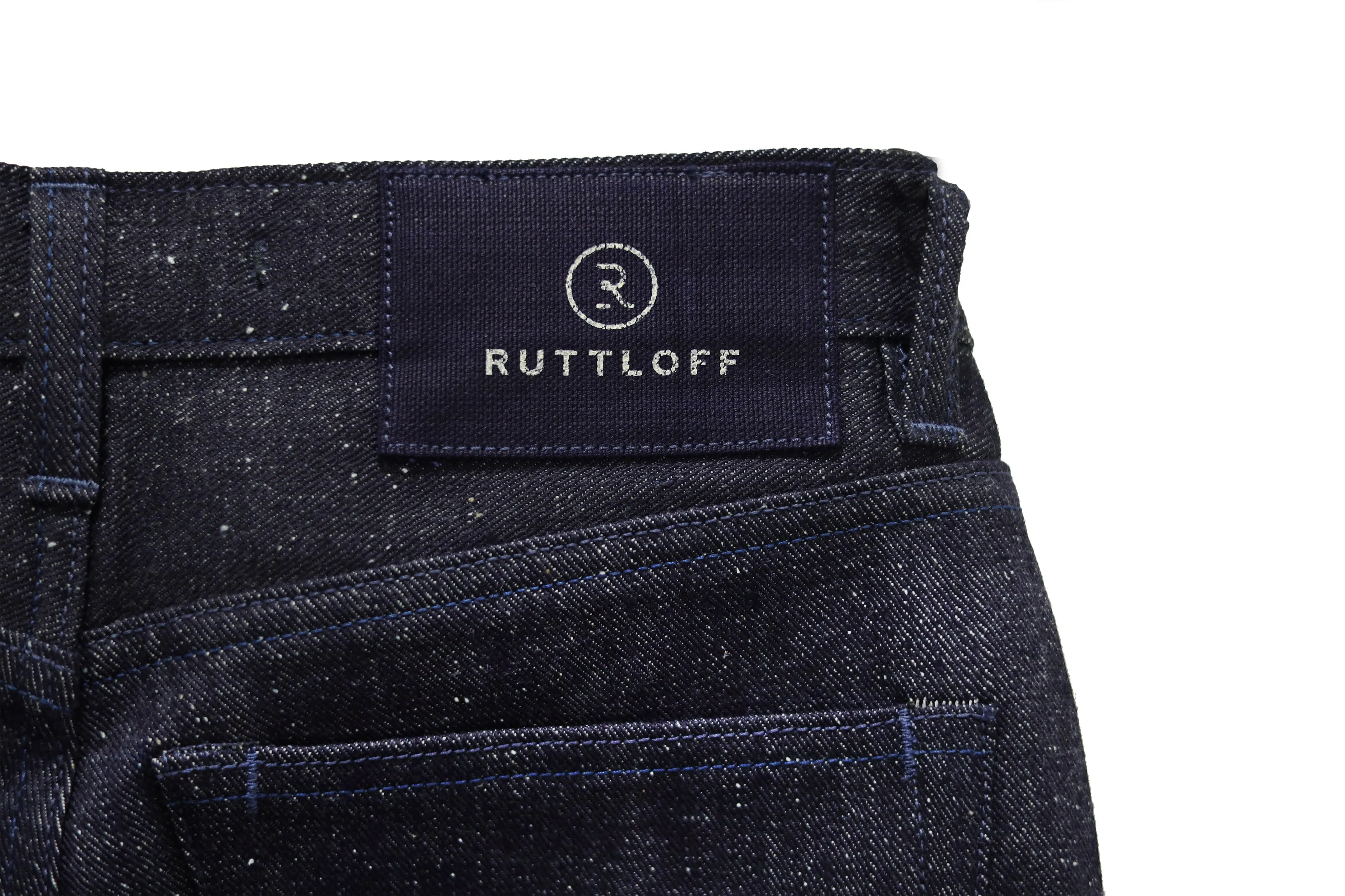 【Ruttloff】H2-Big Twill Left Hand Neppy Selvedge Denim Jeans 13oz 藍灘獨家訂製左斜紋粗紋棉節赤耳小直筒牛仔褲 sold by Blue Beach Denim product image thumbnail 5
