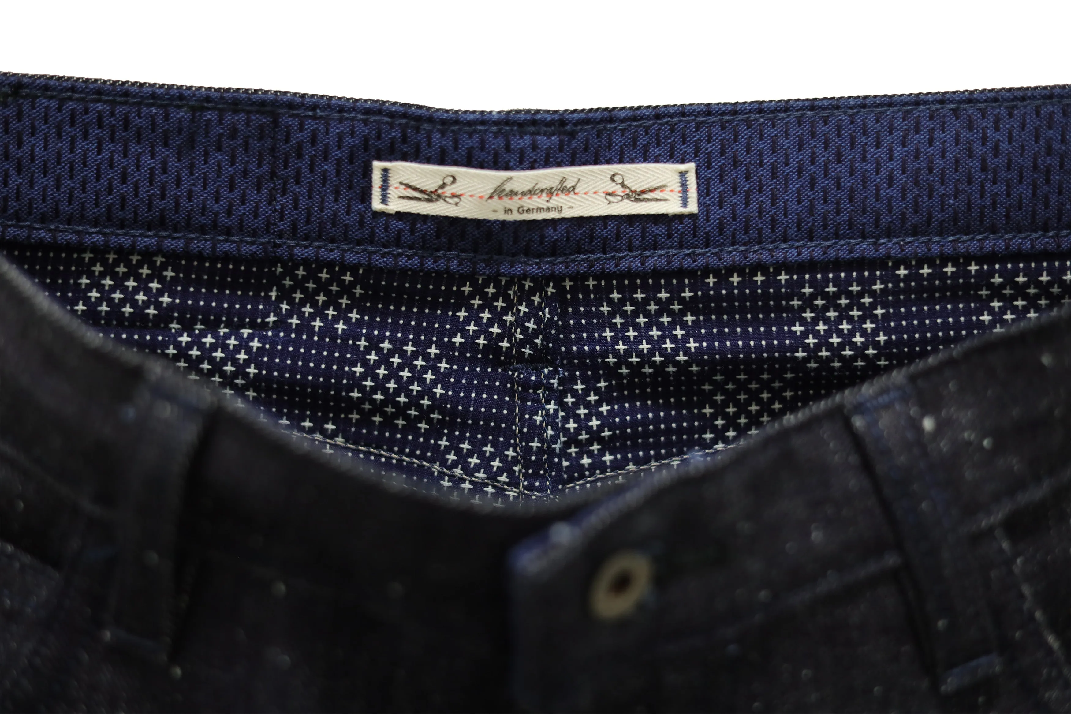 【Ruttloff】H2-Big Twill Left Hand Neppy Selvedge Denim Jeans 13oz 藍灘獨家訂製左斜紋粗紋棉節赤耳小直筒牛仔褲 sold by Blue Beach Denim product image thumbnail 3