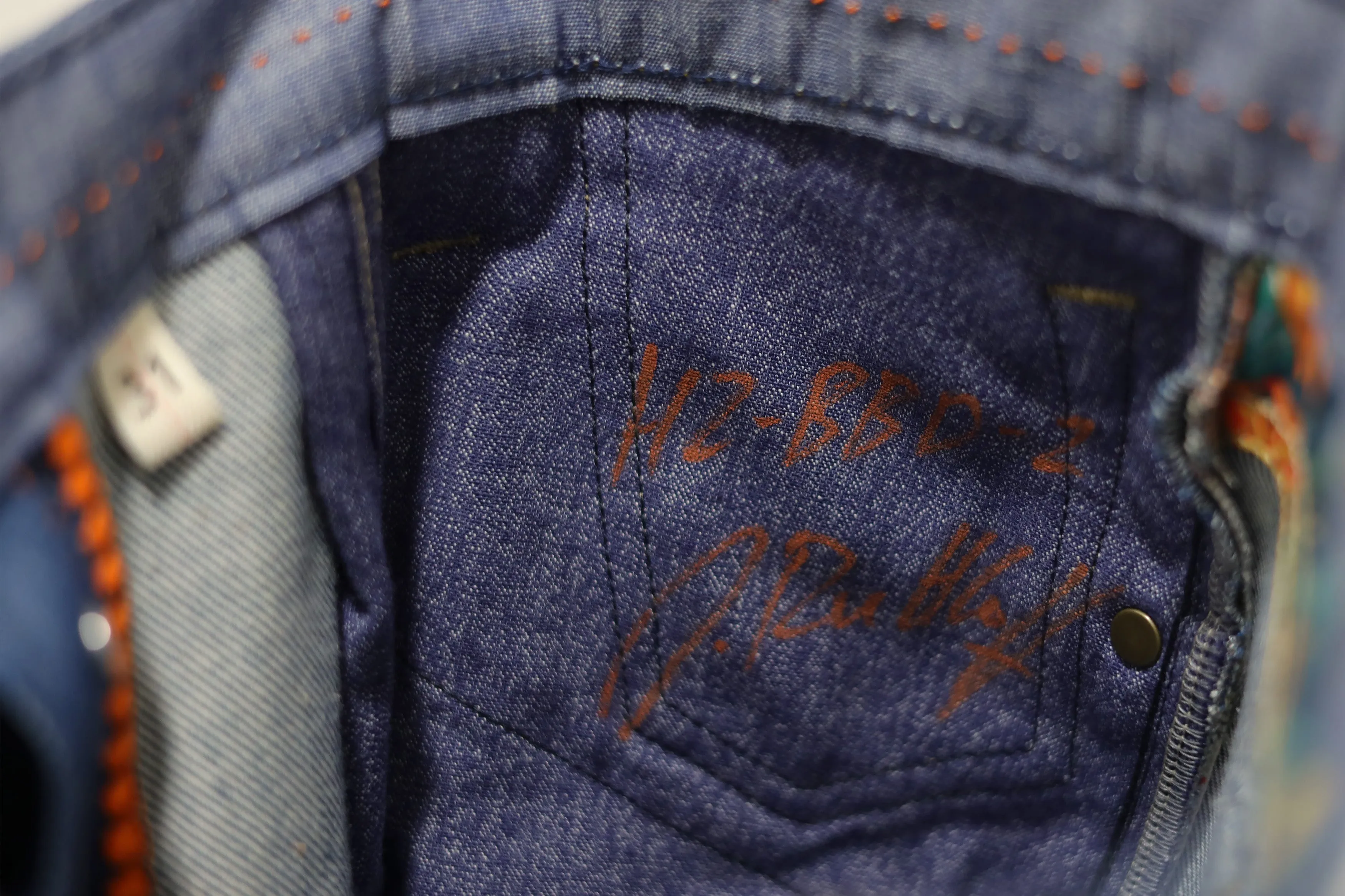 【Ruttloff】H2-Antique Blue Selvedge Jeans 12oz 藍灘獨家訂製復古藍赤耳小直筒牛仔褲 sold by Blue Beach Denim product image thumbnail 5