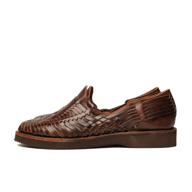 【Yuketen】Alejandro Brown Huarache Sandals 咖啡色手工墨西哥涼鞋 sold by Blue Beach Denim