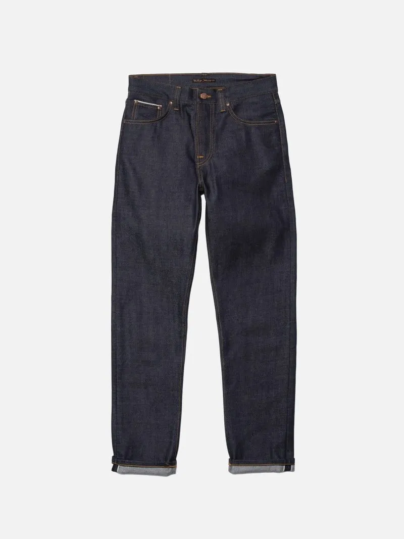 【Nudie Jeans】Steady Eddie II Kojima Selvage 限量兒島復古原色赤耳錐形牛仔褲 sold by Blue Beach Denim