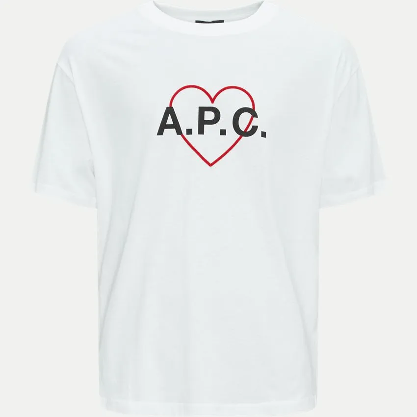 【A.P.C.】T-shirt Billy White APC情侶特別款短T sold by Blue Beach Denim