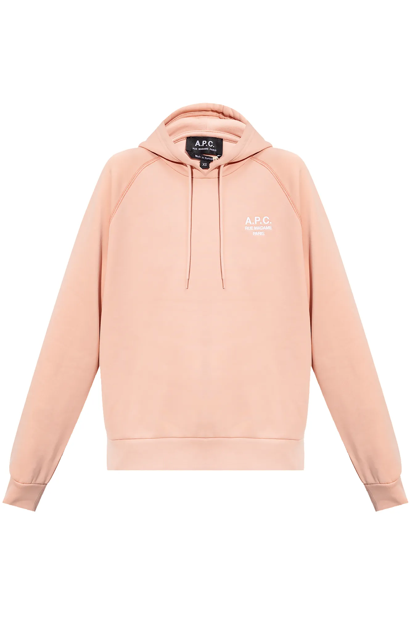 【A.P.C.】Item Hoodie F Pink 女版經典帽T粉紅色 sold by Blue Beach Denim