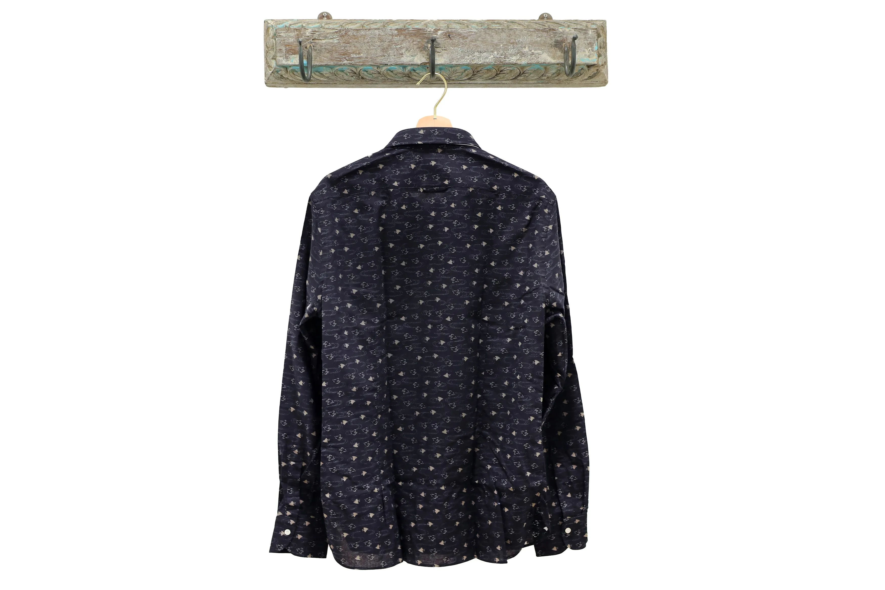 【ABCL Garments】LIBERTY Indigo Bird Shirt 藍染飛鳥襯衫 sold by Blue Beach Denim product image thumbnail 3