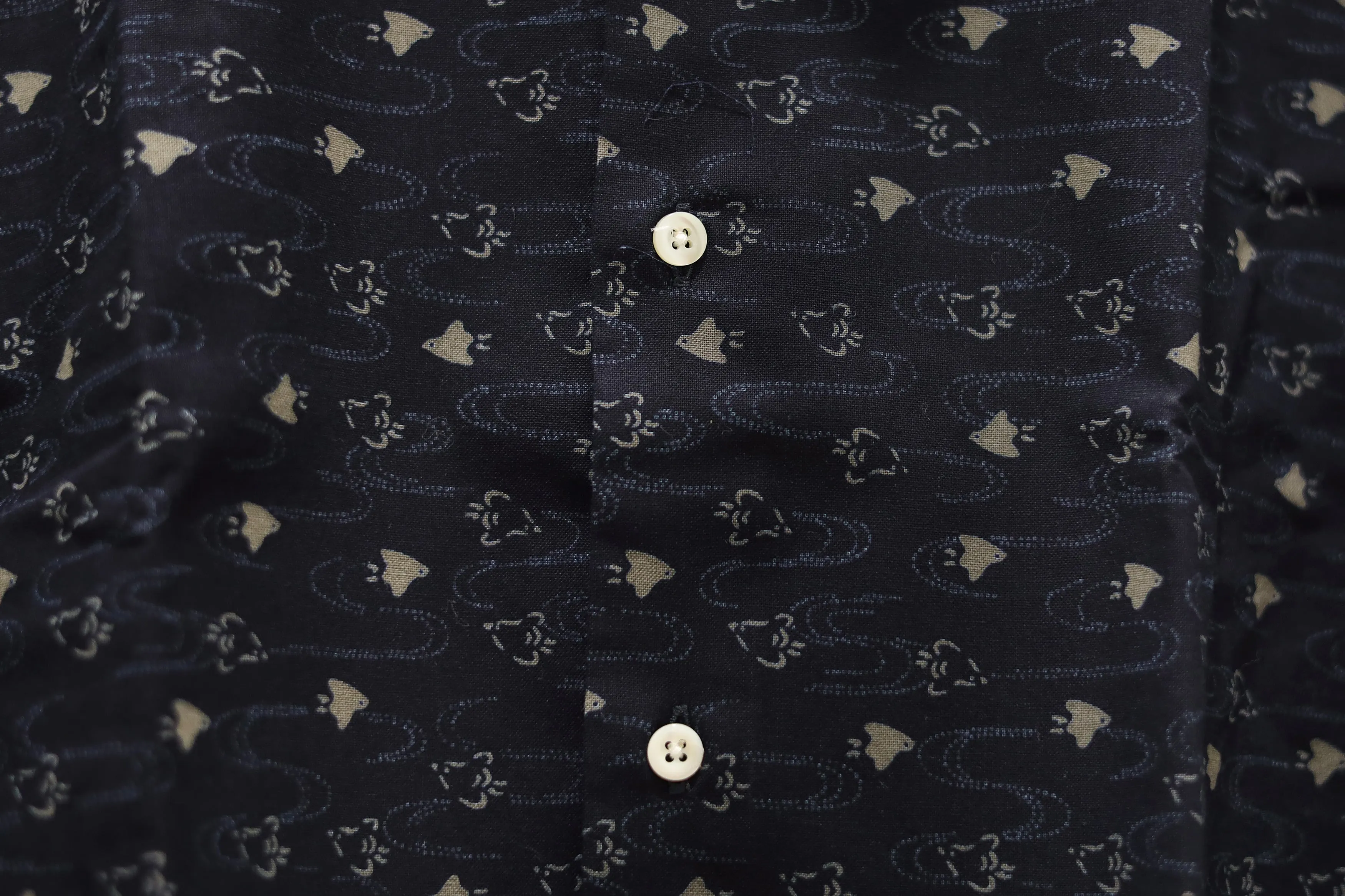 【ABCL Garments】LIBERTY Indigo Bird Shirt 藍染飛鳥襯衫 sold by Blue Beach Denim product image thumbnail 4