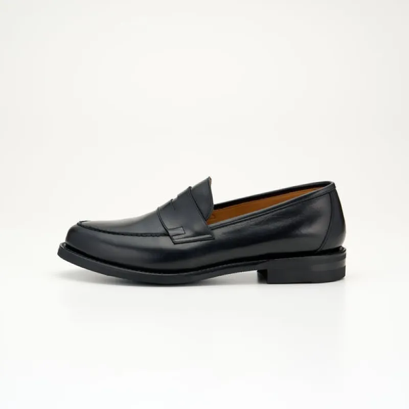 【Brother Bridge】Kelly Penny Loafer Calf Vintage Black 復古黑色小牛皮樂福鞋 sold by Blue Beach Denim