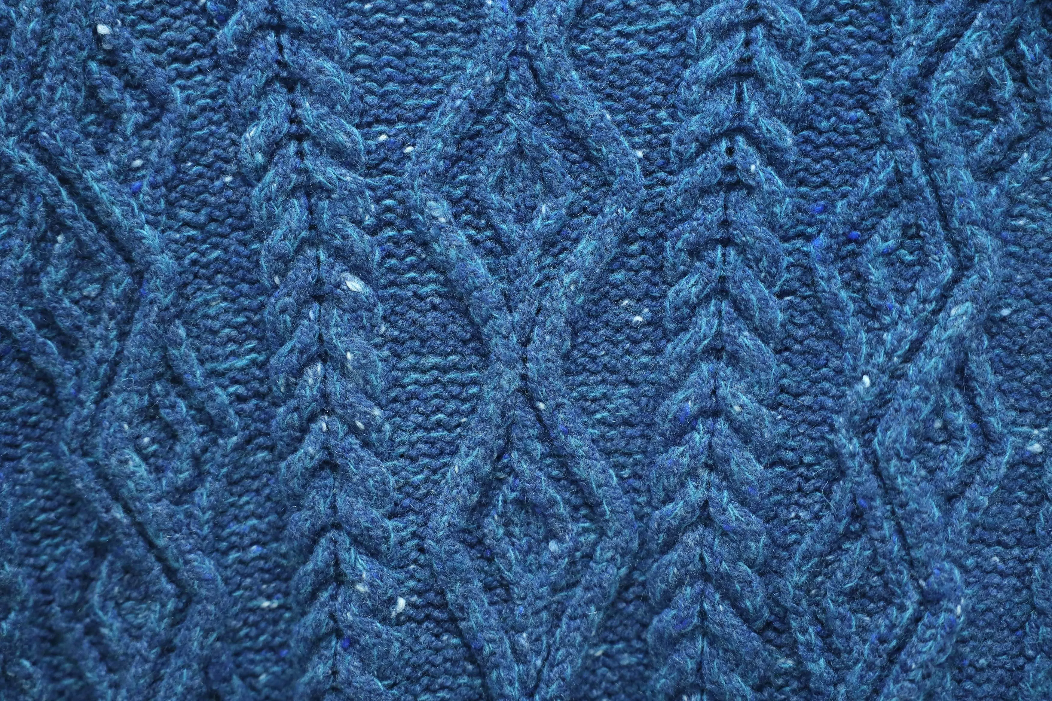 【Inis Meáin】Aran Crew Neck Quilty 土耳其藍喀什米爾阿蘭毛衣 sold by Blue Beach Denim product image thumbnail 2