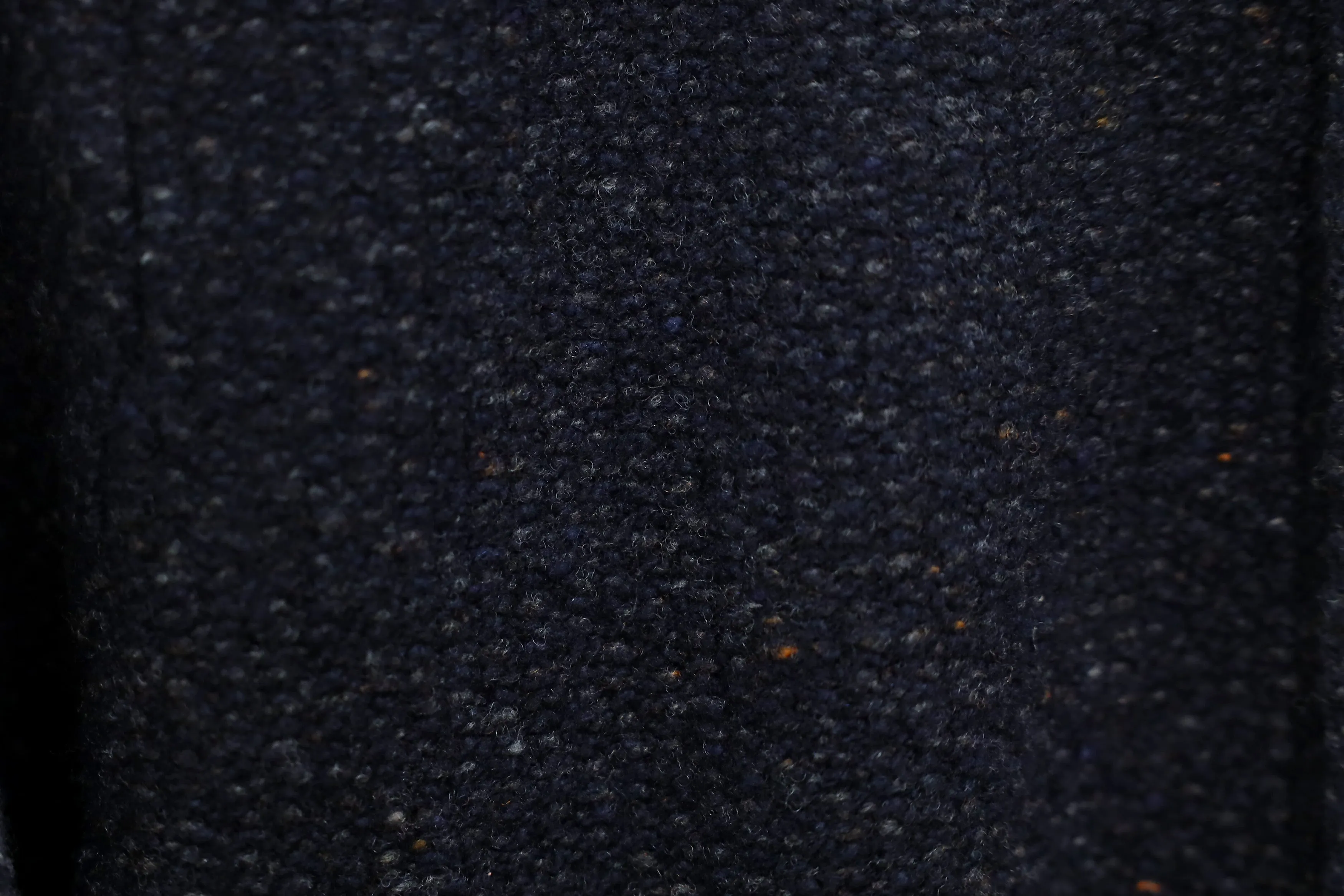 【Inis Meáin】BRÉIDÍN Shirt Jacket Navy 深海藍喀什米爾布雷丁襯衫外套 sold by Blue Beach Denim product image thumbnail 2