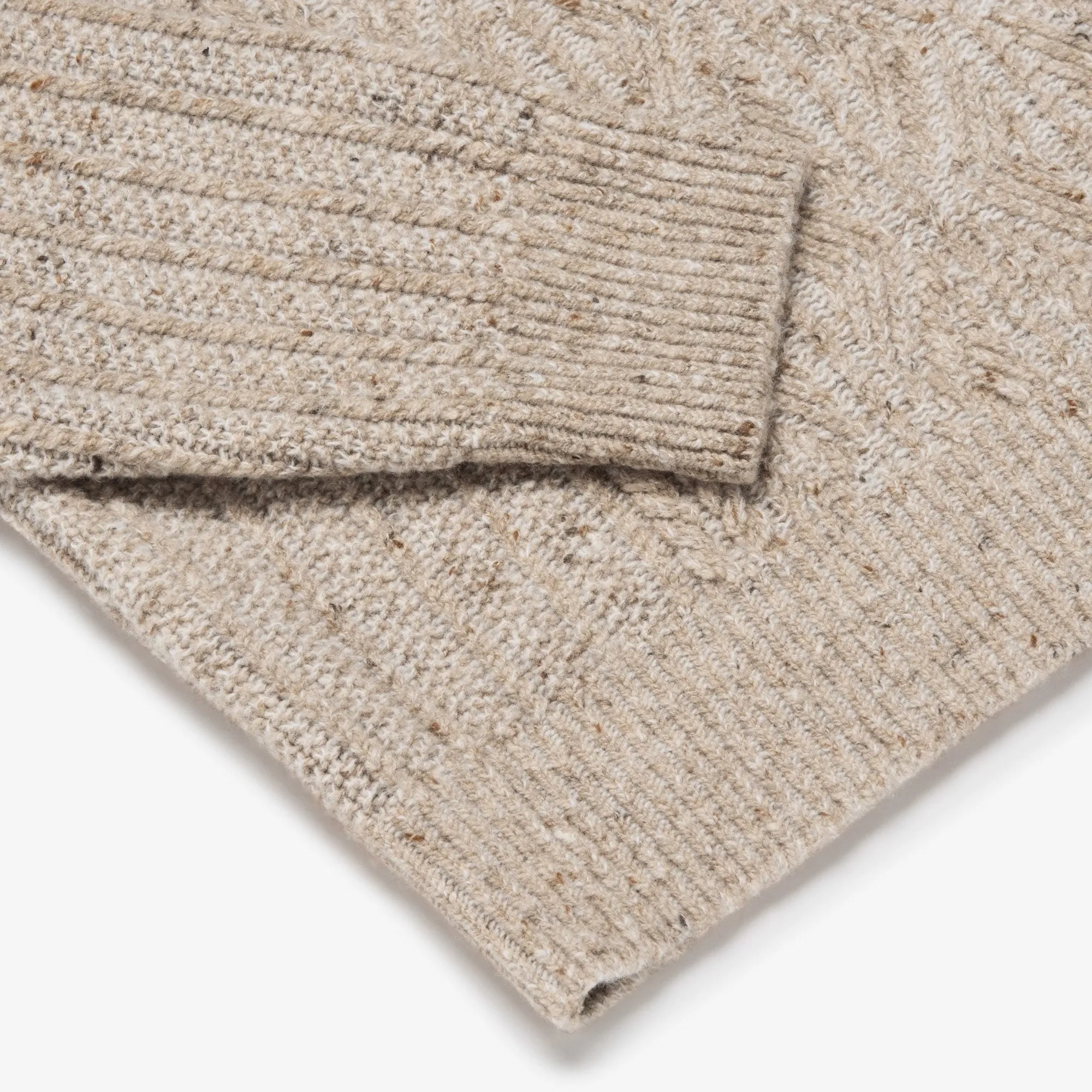 【Inis Meáin】Patented Aran Crew Neck Natural Beige 原毛米色喀什米爾專利阿蘭毛衣 sold by Blue Beach Denim product image thumbnail 5