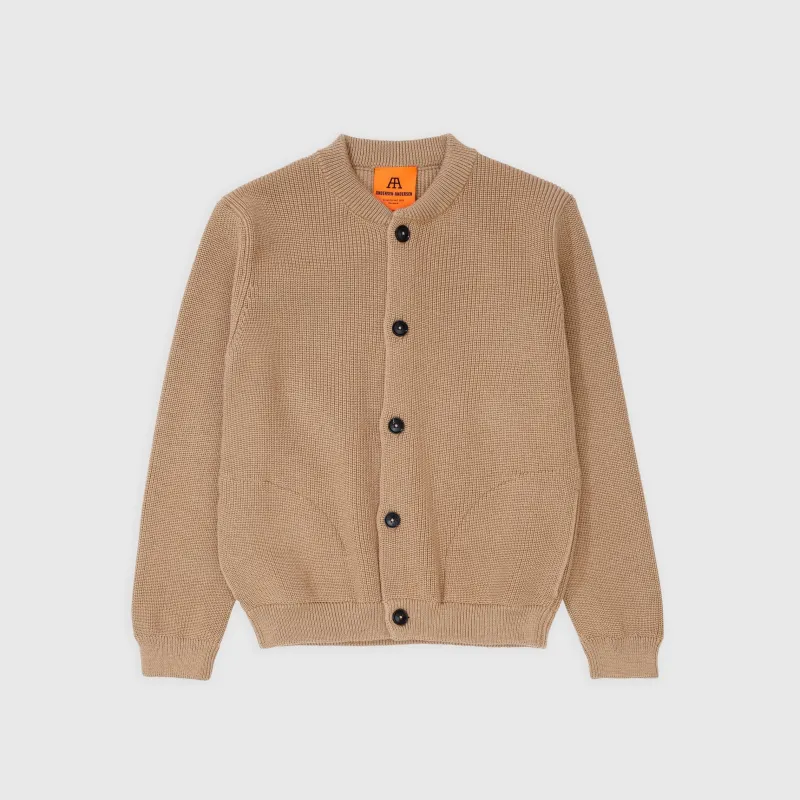 【Andersen Andersen】Skipper Jacket Camel 精紡可瑞黛爾羊毛船長夾克淺駝色 sold by Blue Beach Denim