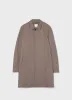 【Sunspel】Showerproof Cotton Mac Dark Stone 深石色防潑水棉質英倫簡約風衣 sold by Blue Beach Denim