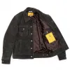 【Shangri-La Heritage】“Terracotta” Muschio Suede Jacket 60年代深苔綠麂皮夾克 sold by Blue Beach Denim