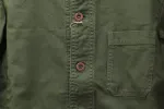 【Vetra】French Workwear Jacket 1G/5C Jade 玉石綠斜紋布法式工作裝 sold by Blue Beach Denim