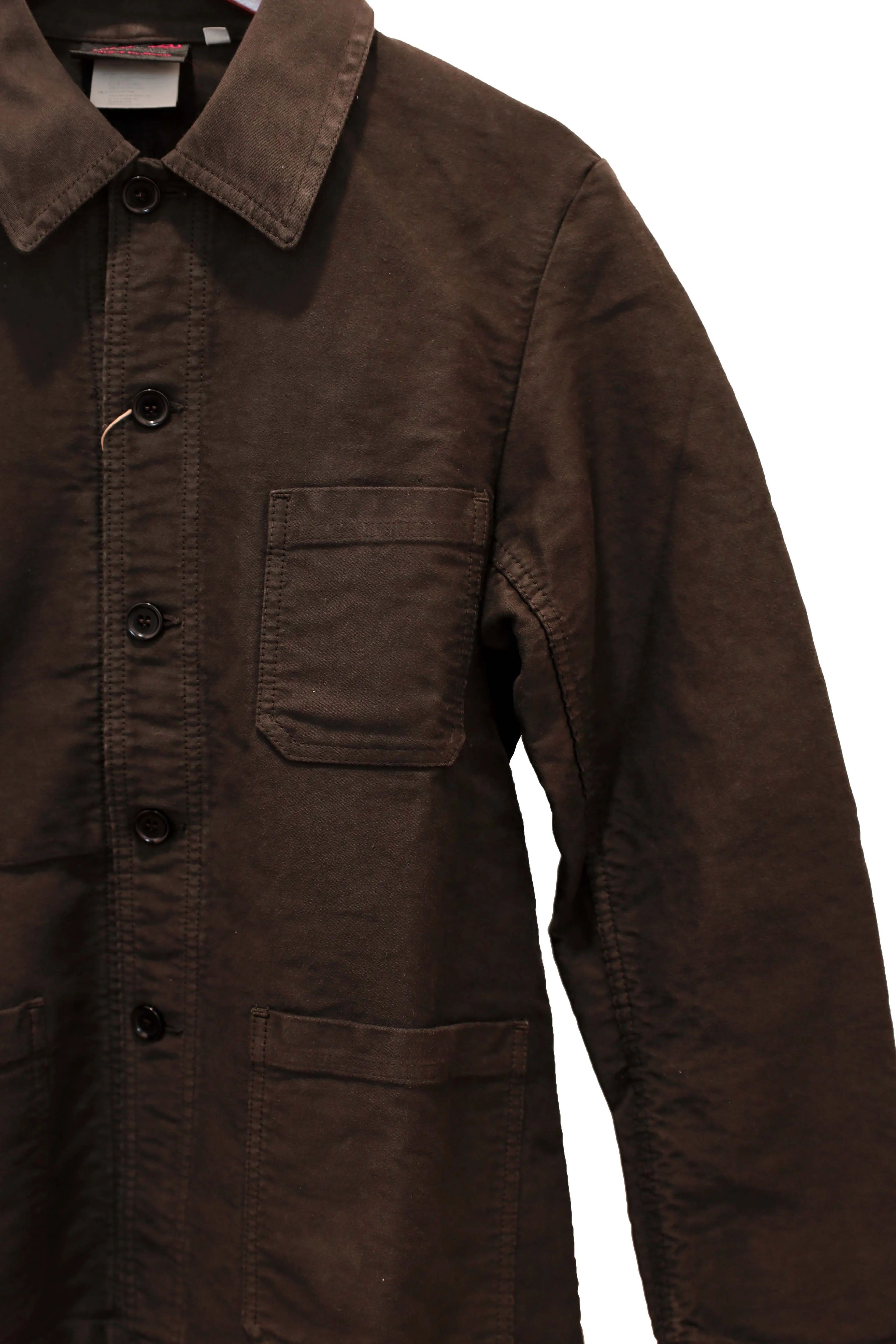 【Vetra】French Chore Jacket Truffle Moleskin 松露色鼴鼠皮法式工作裝 sold by Blue Beach Denim product image thumbnail 2