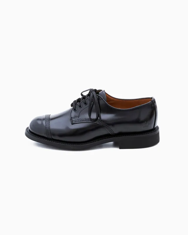 【Sanders】FEMALE MILITARY DERBY SHOE 女版蓋頭德比鞋 1834B sold by Blue Beach Denim