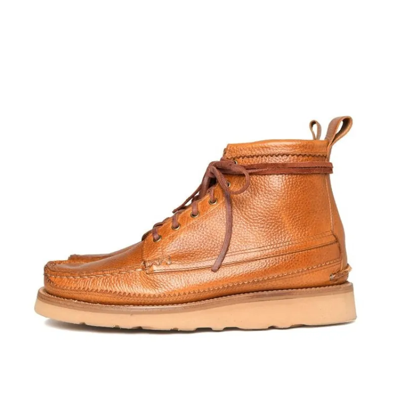 【Yuketen】Maine Guide 6 eye DB Boots w/ Morflex Santa Cruz 聖塔克魯茲黃荒野嚮導靴輕量化鞋底 sold by Blue Beach Denim