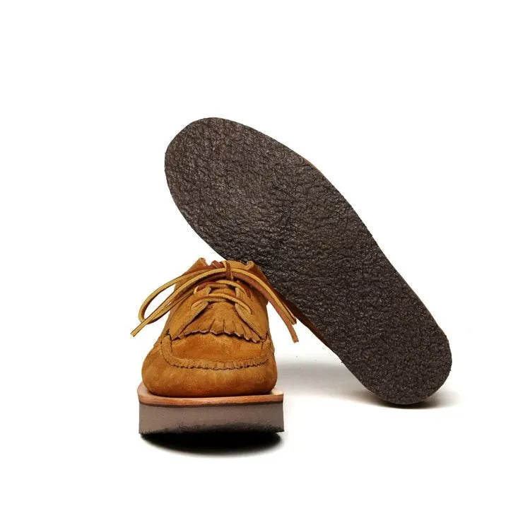 【Yuketen】Blucher Rocker with Kiltie F OG Brown 駝色反皮莫卡辛帆船鞋 sold by Blue Beach Denim product image thumbnail 3