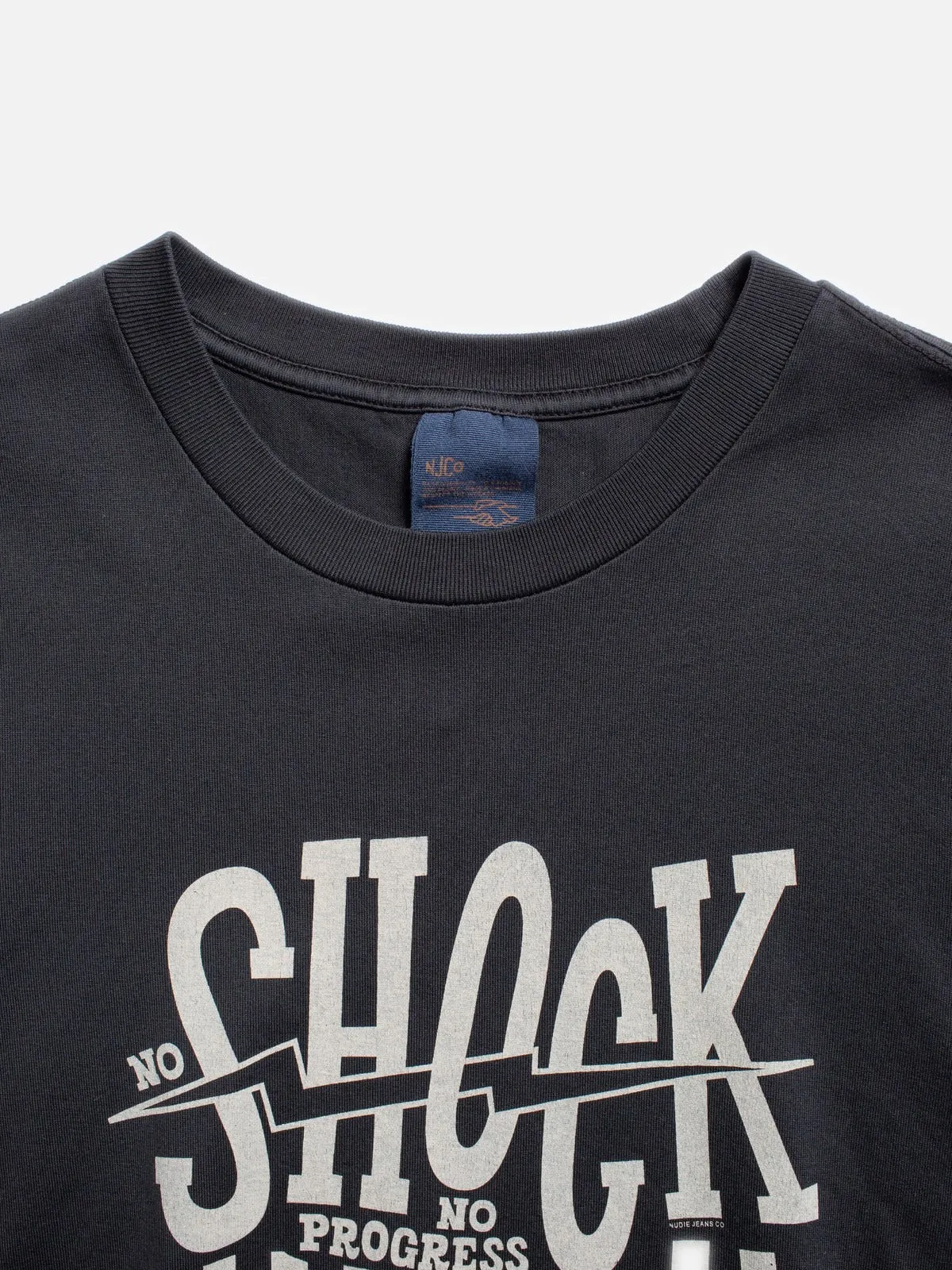 【Nudie Jeans】Roy Shock Tee Black 水洗黑設計師手繪圖Tee sold by Blue Beach Denim product image thumbnail 5