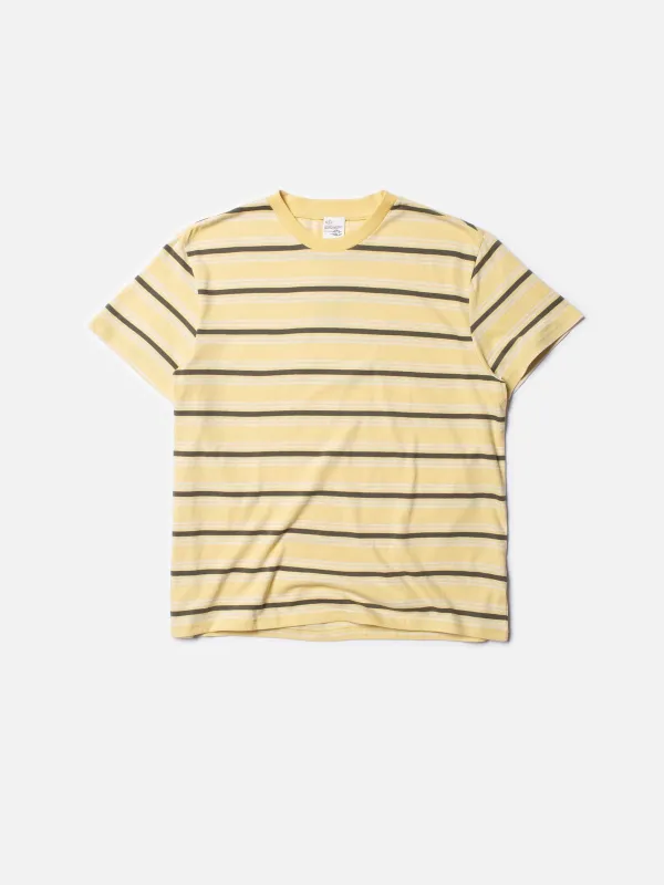【Nudie Jeans】Leffe Stripe Tee 復古條紋Tee sold by Blue Beach Denim