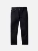 【Nudie Jeans】Gritty Jackson Dry Everblack 不褪黑中腰直筒牛仔褲 sold by Blue Beach Denim