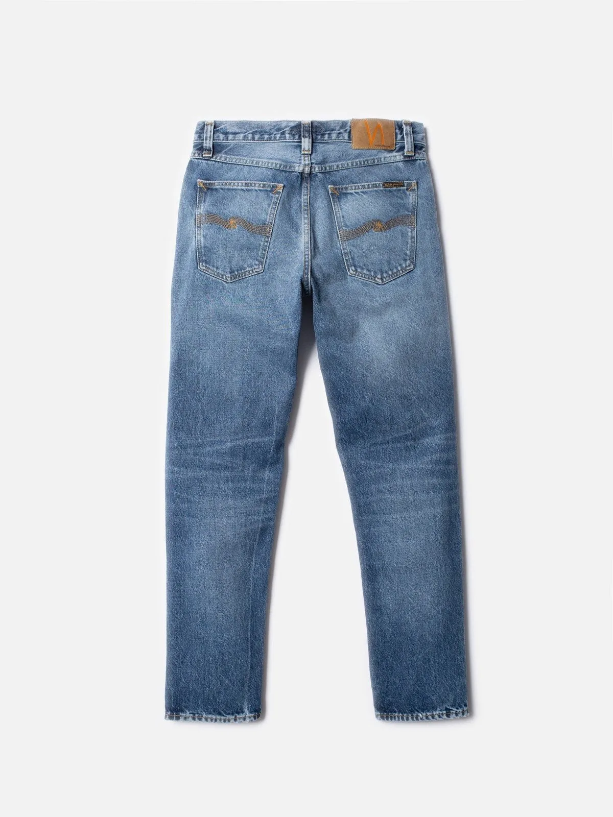 【Nudie Jeans】Steady Eddie II Blue Tornado 厚磅復古石洗寬鬆錐形褲 sold by Blue Beach Denim product image thumbnail 4