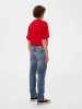 【Nudie Jeans】Steady Eddie II Blue Tornado 厚磅復古石洗寬鬆錐形褲 sold by Blue Beach Denim