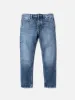 【Nudie Jeans】Steady Eddie II Blue Tornado 厚磅復古石洗寬鬆錐形褲 sold by Blue Beach Denim