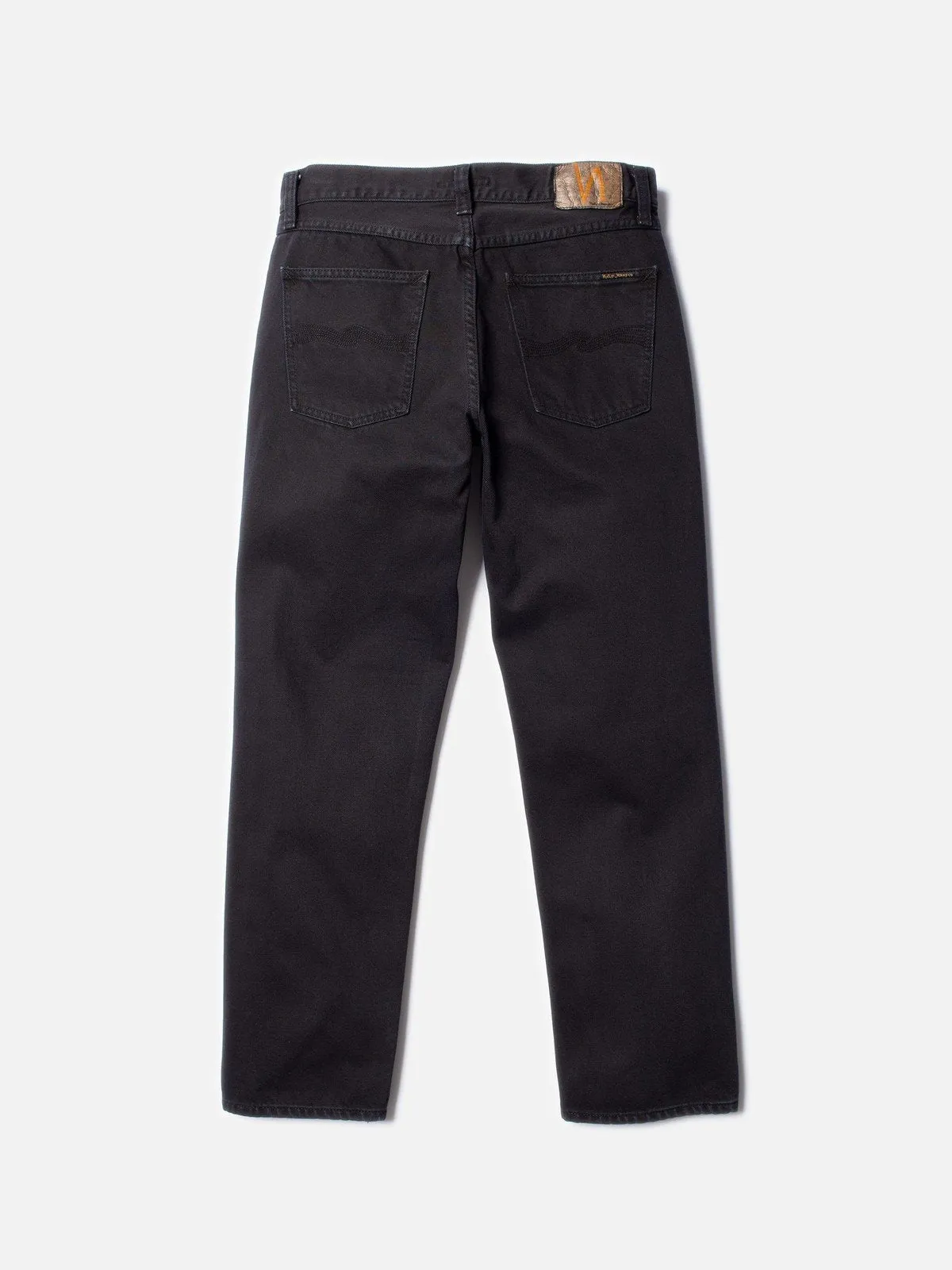 【Nudie Jeans】Rad Rufus Black Overdye 黑色特殊過染寬鬆直筒牛仔褲 sold by Blue Beach Denim product image thumbnail 4