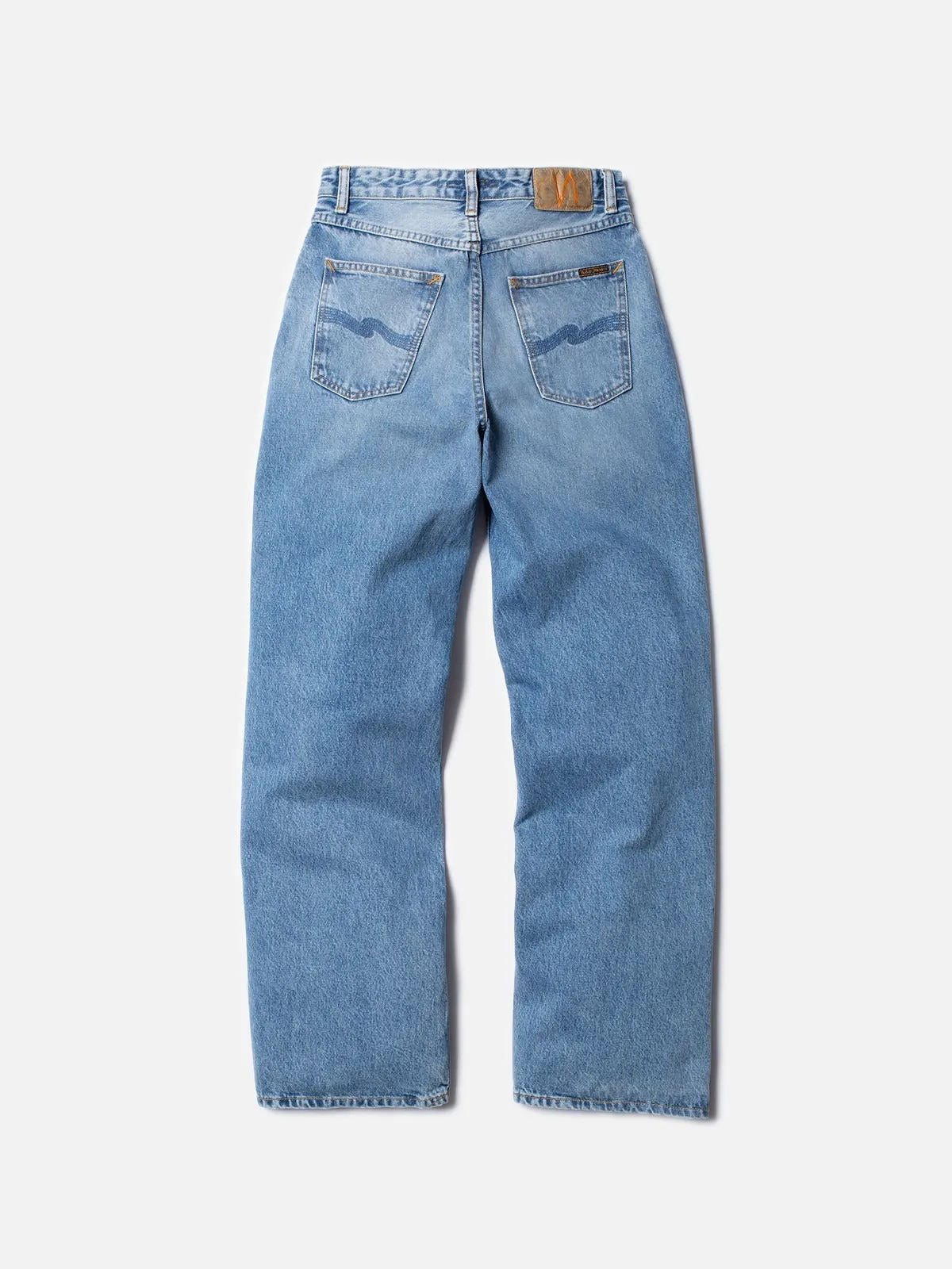 【Nudie Jeans】Clean Eileen Vintage Dreams 女版中藍復古厚磅直筒牛仔褲 sold by Blue Beach Denim product image thumbnail 4