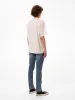 【Nudie Jeans】Lean Dean Blue Hope 13oz 中藍刷色修身錐形牛仔褲 sold by Blue Beach Denim
