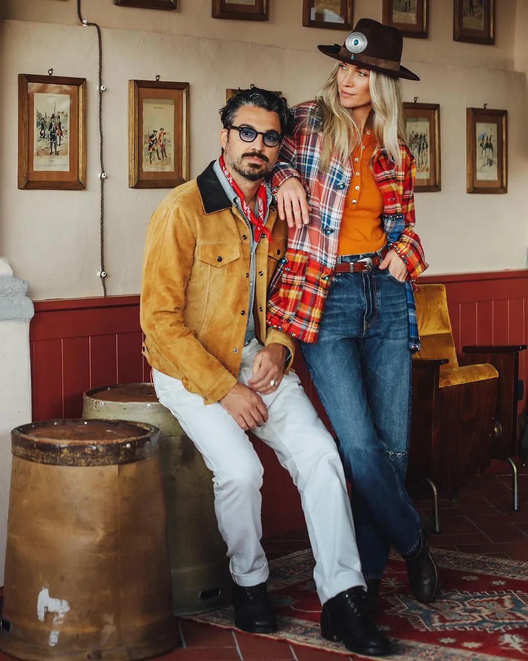 【Fortela】TYPE 3 NAT LEATHER JACKET 麂皮撞色三代皮夾克 sold by Blue Beach Denim product image thumbnail 2