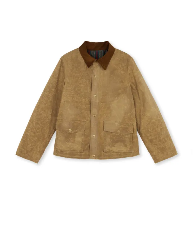 【Fortela】RENNY GE001 OIL JACKET 上蠟作舊工裝夾克 made by Fortela