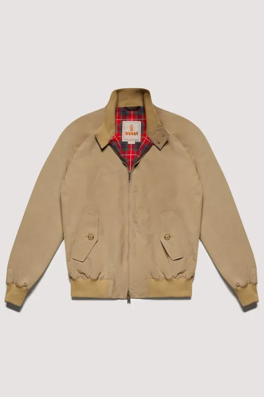 【Baracuta】G9 Harrington Jacket Tan 經典G9哈靈頓夾克卡其色 sold by Blue Beach Denim