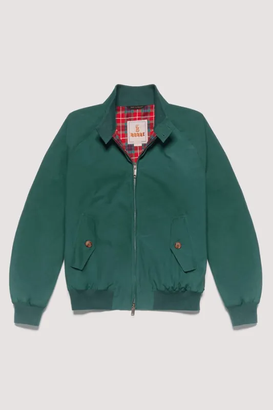 【Baracuta】G9 Harrington Jacket Racing Green 經典G9哈靈頓夾克賽車綠 sold by Blue Beach Denim