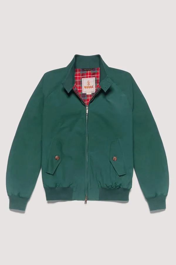 【Baracuta】G9 Harrington Jacket Racing Green 經典G9哈靈頓夾克賽車綠 sold by Blue Beach Denim