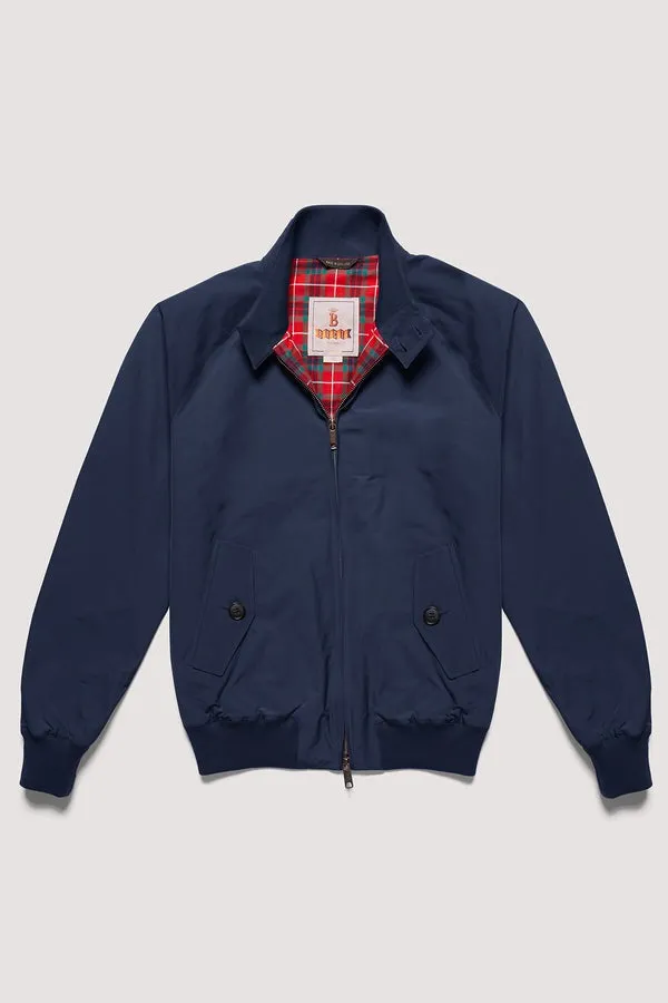 【Baracuta】G9 Harrington Jacket Navy 經典G9哈靈頓夾克海藍色 sold by Blue Beach Denim