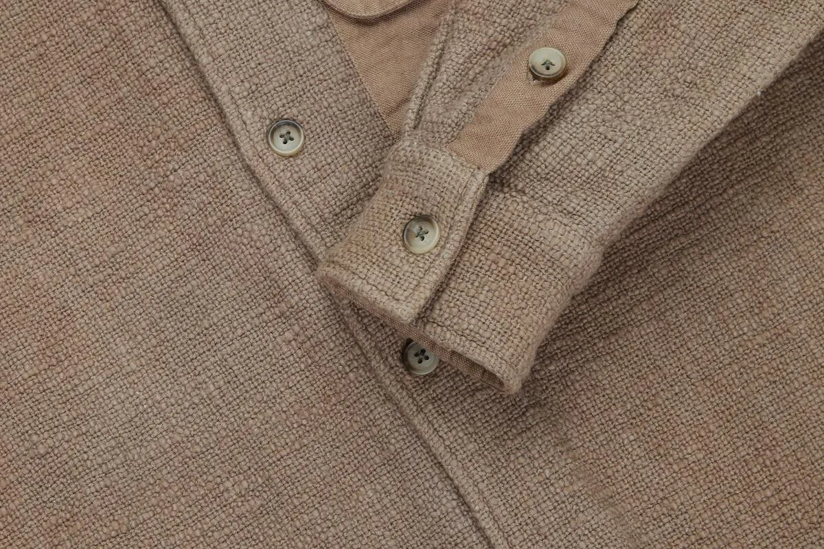【3sixteen】Field Shirt Moon Rock Slub / 手織布料 月石灰 襯衫外套 sold by Blue Beach Denim product image thumbnail 2