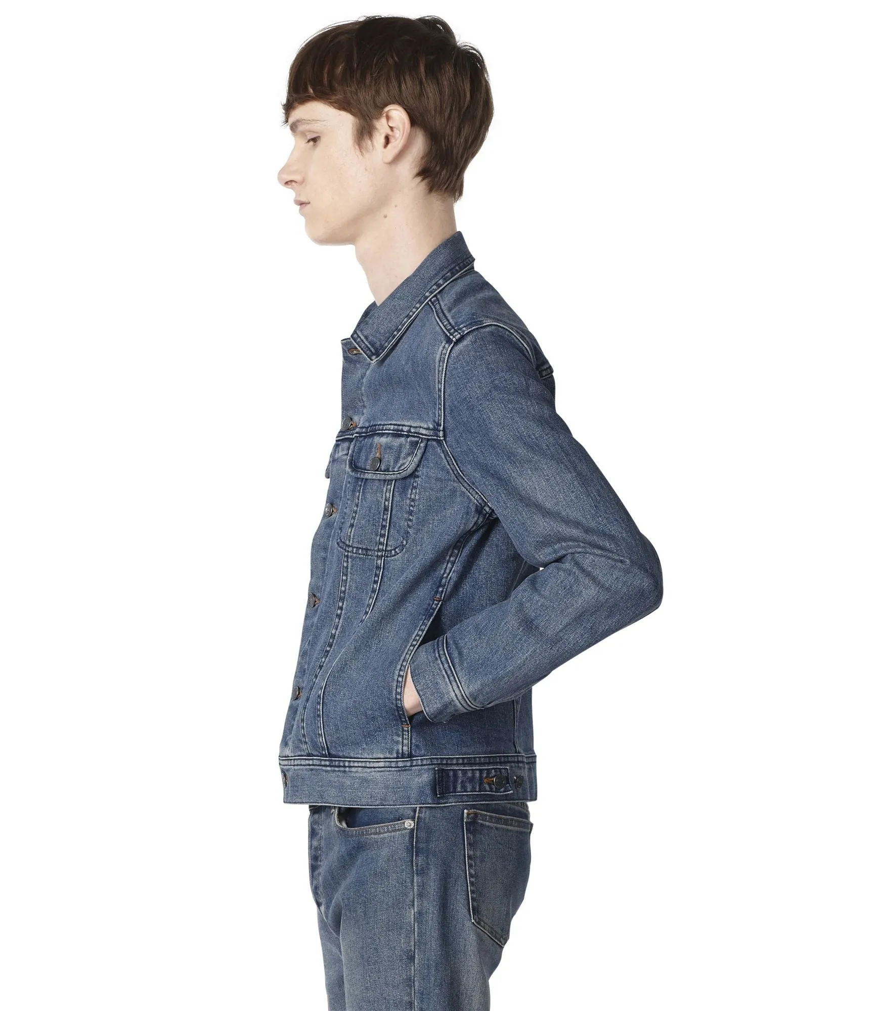 【A.P.C.】Veste Jean US 中藍水洗 美式牛仔夾克 sold by Blue Beach Denim product image thumbnail 5