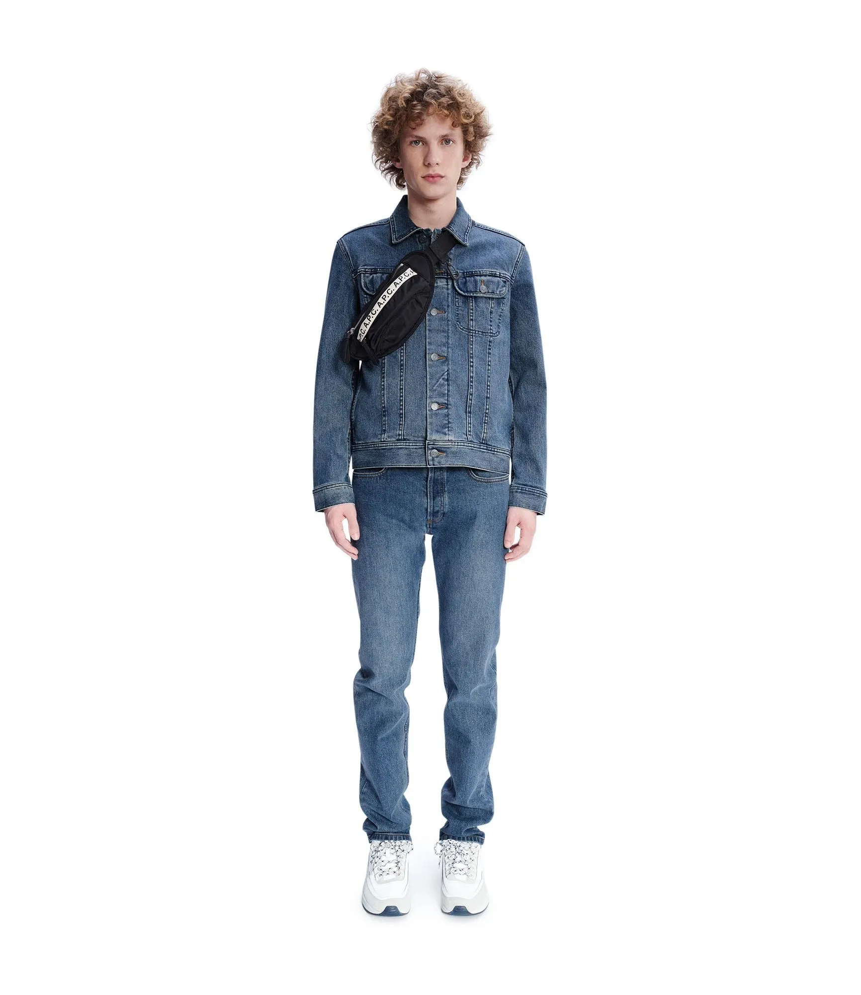 【A.P.C.】Veste Jean US 中藍水洗 美式牛仔夾克 sold by Blue Beach Denim product image thumbnail 4
