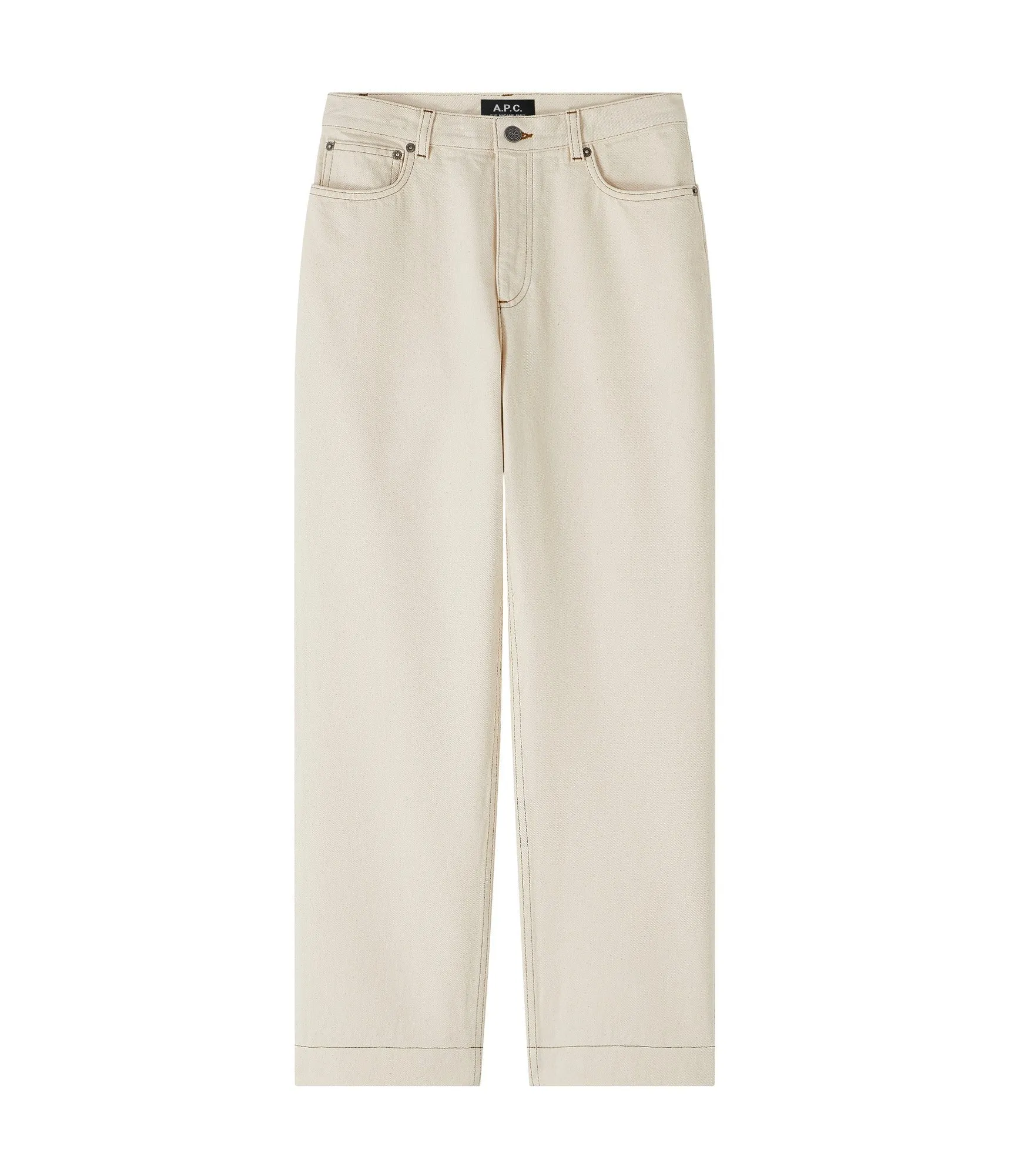 【A.P.C.】New Sailor Jeans Ecru Denim 直筒九分 丹寧白褲 sold by Blue Beach Denim