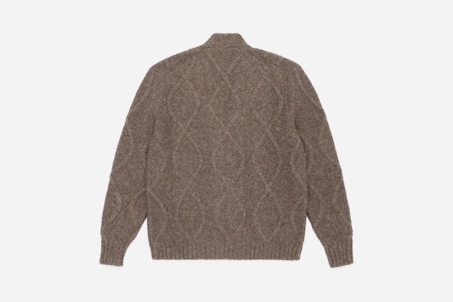 【3sixteen】Alpaca Liner Cardigan Oak 老橡樹色開襟羊駝毛衫 sold by Blue Beach Denim product image thumbnail 2