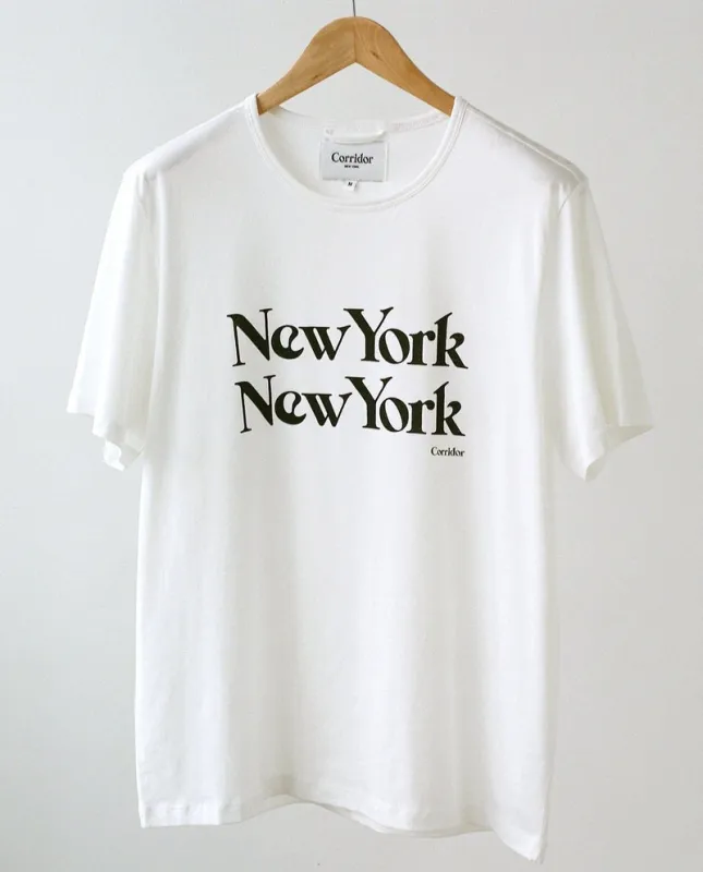 【Corridor NYC】NEW YORK NEW YORK TEE / 紐約 紐約 圖T sold by Blue Beach Denim