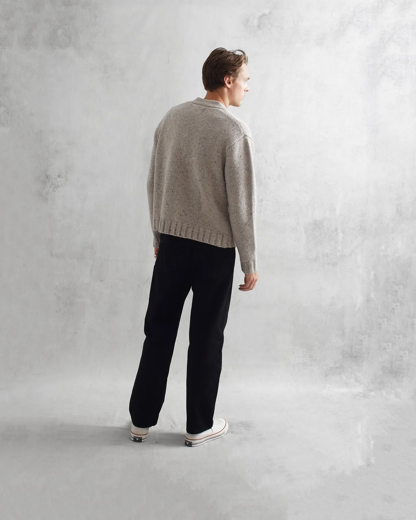 【WAX London】Walker Cardigan 原棉色 開襟羊毛衫 sold by Blue Beach Denim product image thumbnail 4