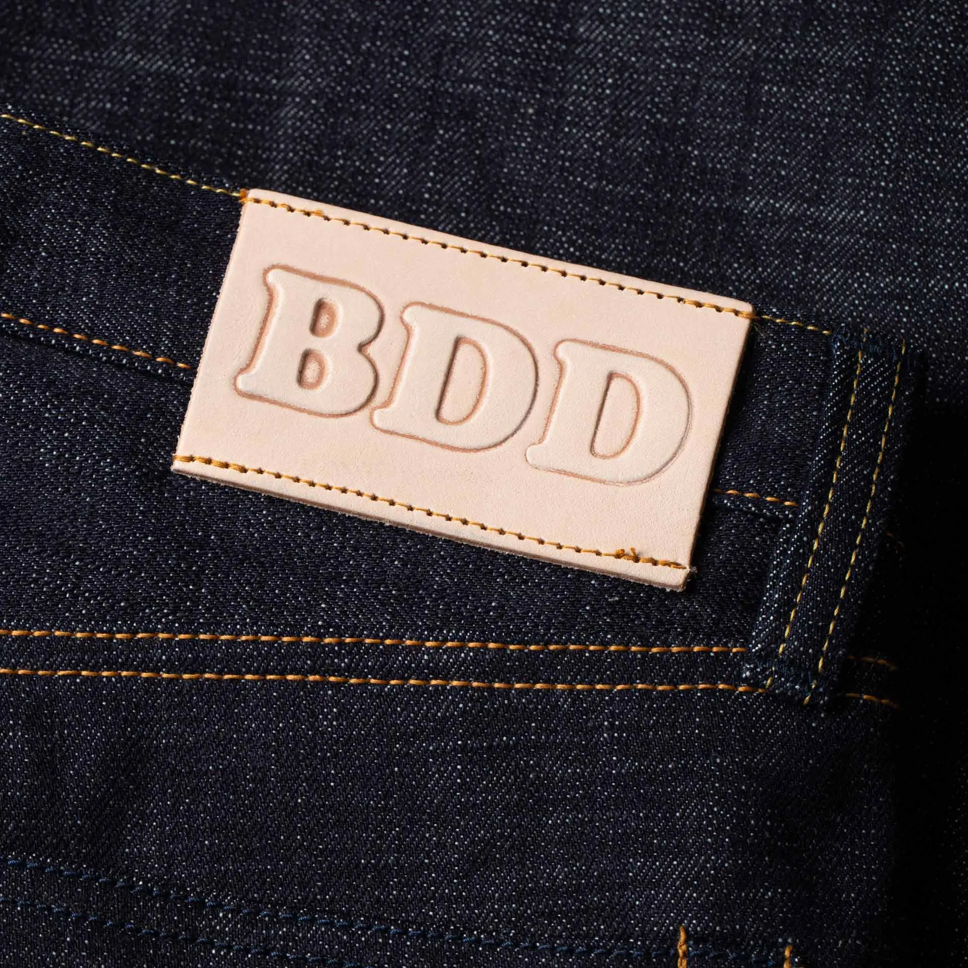 【Benzak Denim Developers】BDD 707 heavy slub 16 oz. RHT/重竹節布料 中腰直筒褲 sold by Blue Beach Denim product image thumbnail 5