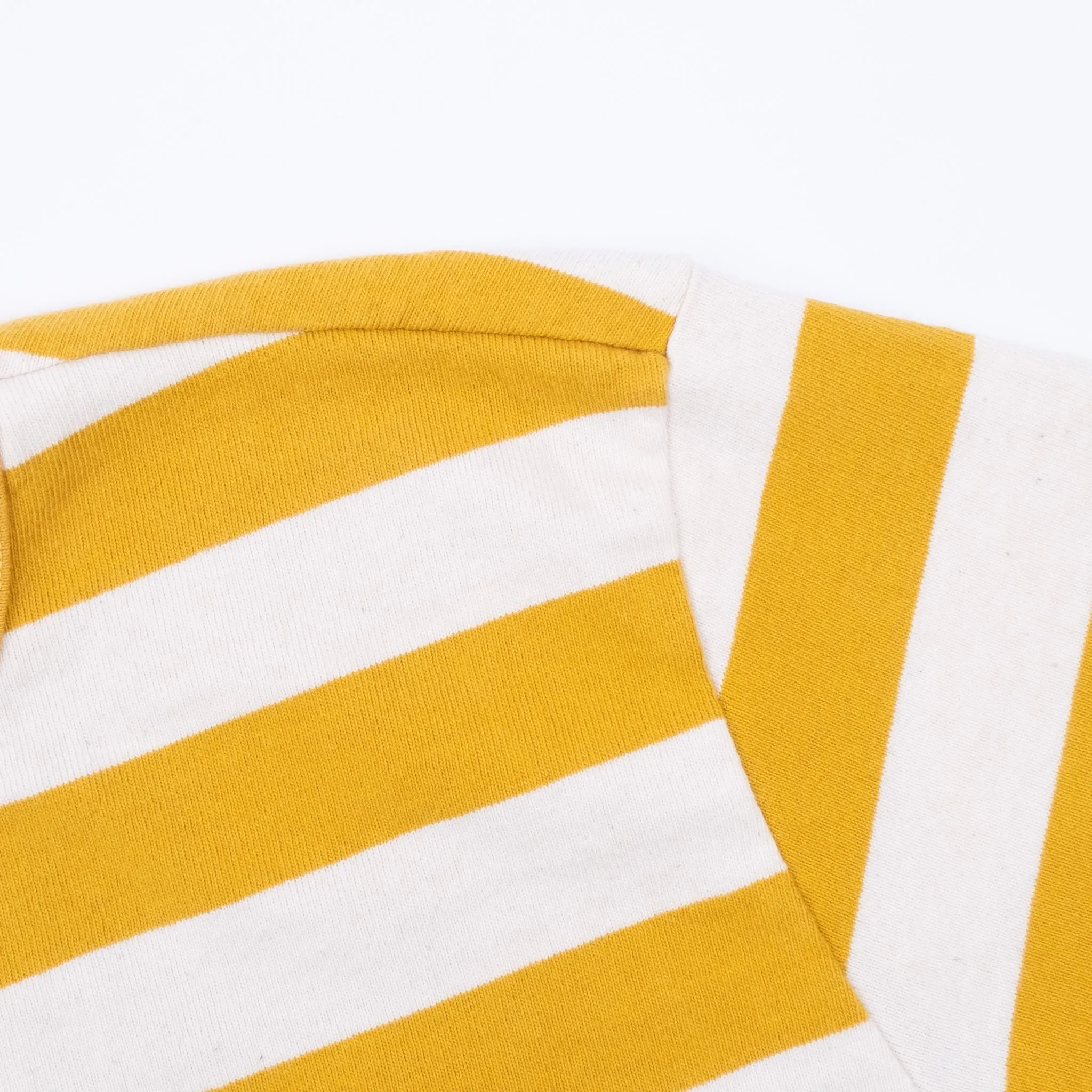 【Freenote】Shifter S/S Tee Mustard Stripe/美式復古布料 芥末黃 條紋短袖T sold by Blue Beach Denim product image thumbnail 5